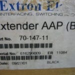 Extron 70-147-11 Extender AAP VGA PC Input and Audio Line Driver - Black - Image 6