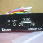 Extron 70-147-11 Extender AAP VGA PC Input and Audio Line Driver - Black - Image 2