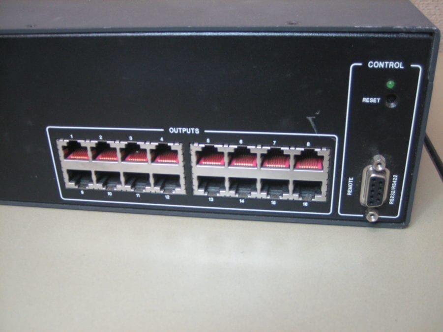 Extron MTPX-816 MTP Matrix Switcher f/ RGBHV, Video, Audio, RS-232 - Image 7