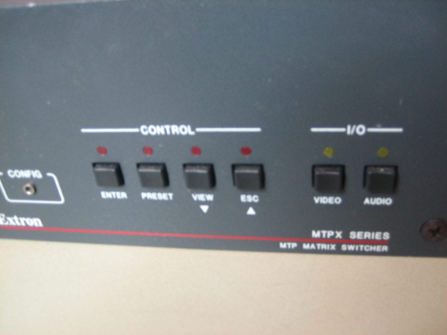Extron MTPX-816 MTP Matrix Switcher f/ RGBHV, Video, Audio, RS-232 - Image 3