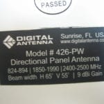 Digital Antenna 426-PW Directional Multi-Band Panel Cellular Antenna - Image 3