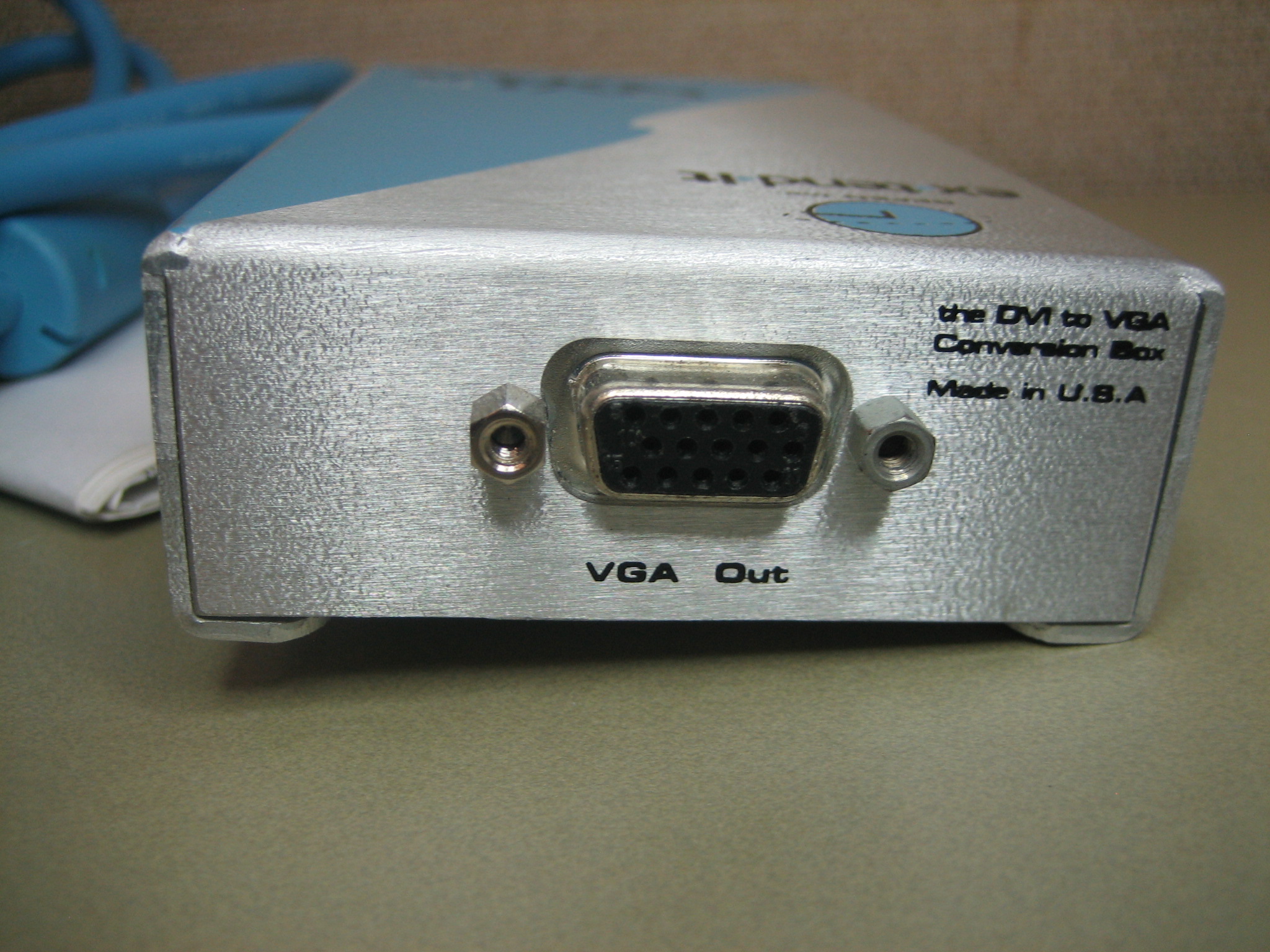 Vga Conversion Box Gefen ex-tend-it DVI to VGA Conversion Box w/ Power Supply - Max Marine ...