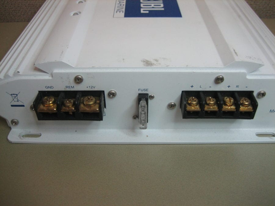 JBL MA6002 160 Watt RMS 2Channel Marine Boat Amplifier Amp ASIS Max