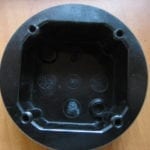 Hubbell 6081 Black Junction Box Weatherproof Corrosion Resistant - Free Shipping - Image 3