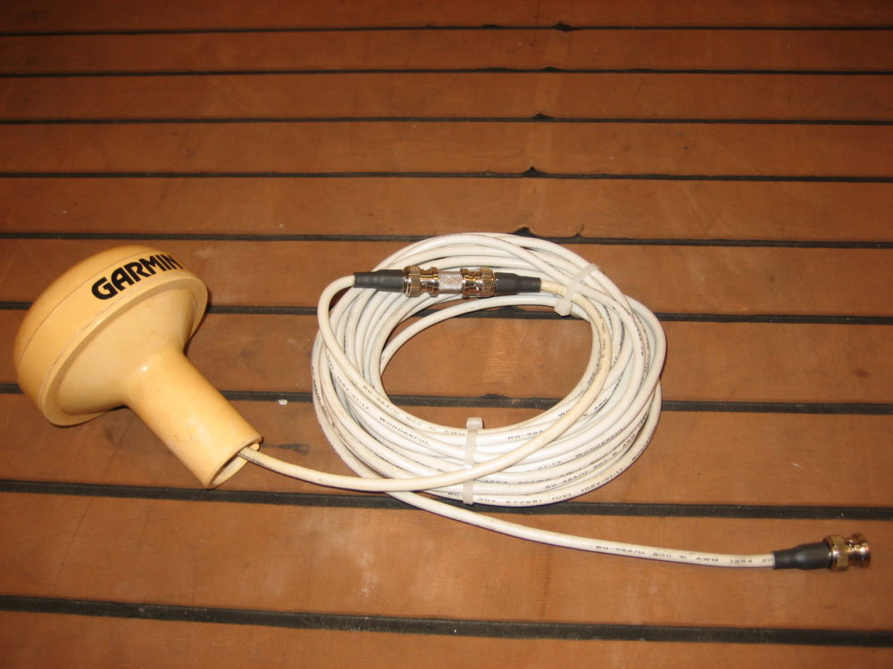Garmin GA29 Marine GPS Antenna w/ 25' Cable and BNC Connector for