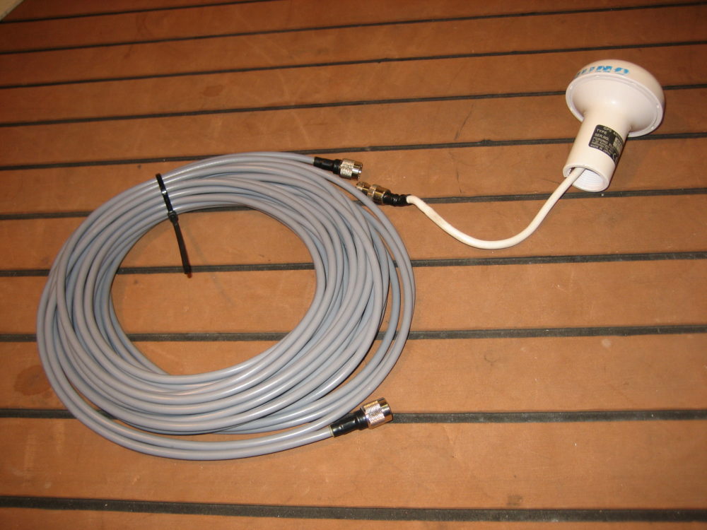 Furuno GPA017S WAAS GPS Coaxial (Passive) Antenna for FA150 FA50 AIS