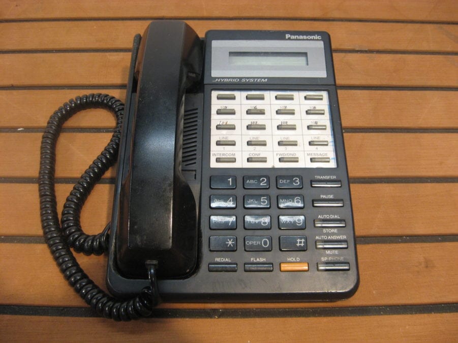 Panasonic KX-T7030 Hybrid System Display Phone (Black) - Free US Shipping