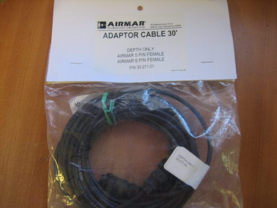 Airmar/Garmin 6 Pin Transducer Mix & Match Cable 600w DEPTH ONLY MM-6DO - Image 5