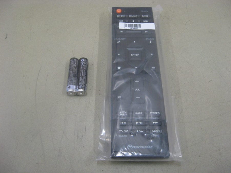 Pioneer RC-957R OEM Remote for Select Pioneer AV Receivers