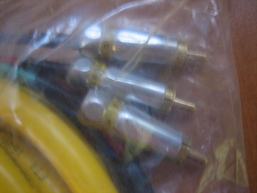 Wireworld Chroma 5 Component Video CRC 2.0B 4 FT Cable Oxygen Free Copper - Free Shipping - Image 3