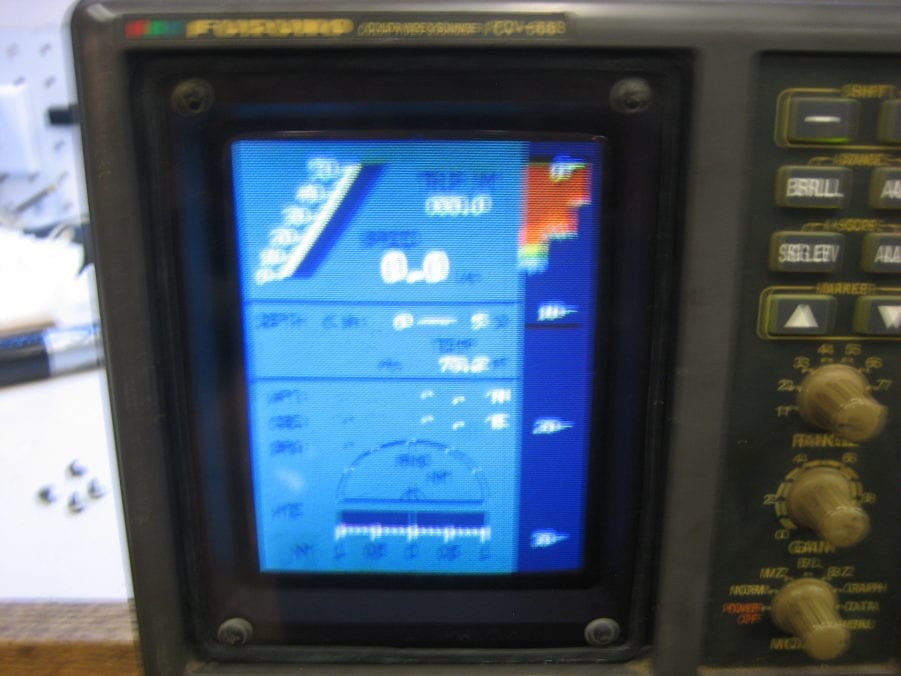 Furuno FCV-667 Sounder CRT Unit - TESTED, GOOD COND 50/200 khz - 90 DAY WARR - Image 4