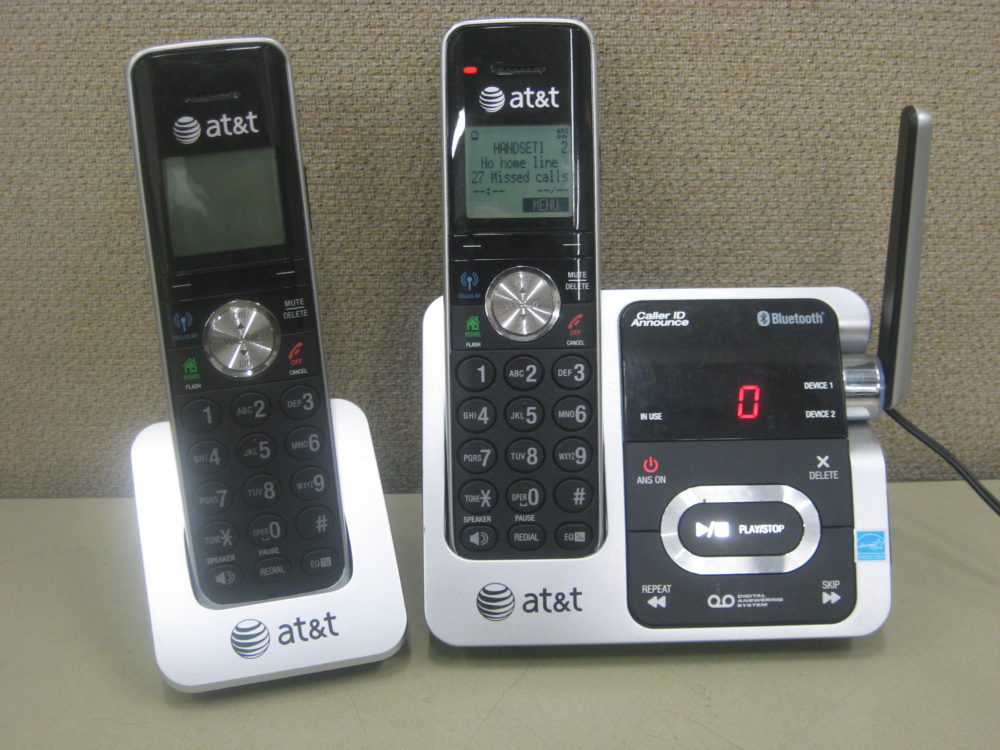 AT&T TL92271 Answering Machine DECT 6.0 Cordless Handset 1.9 GHz - Max ...