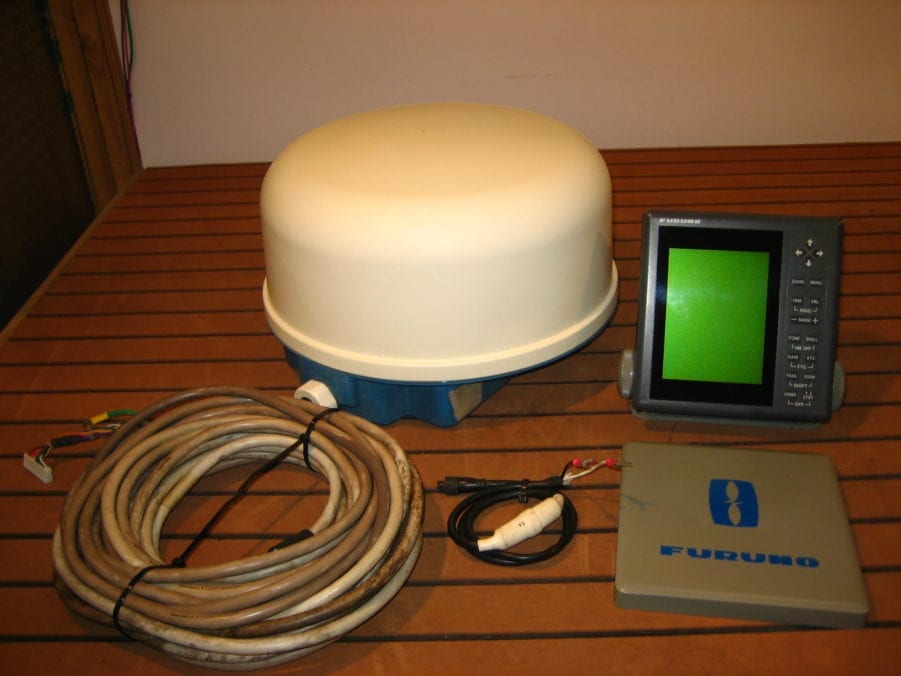 Furuno 1621 Radar Dome System RSB-0060 - W/ Pwr Cable+Suncover-Tested - RDP-105