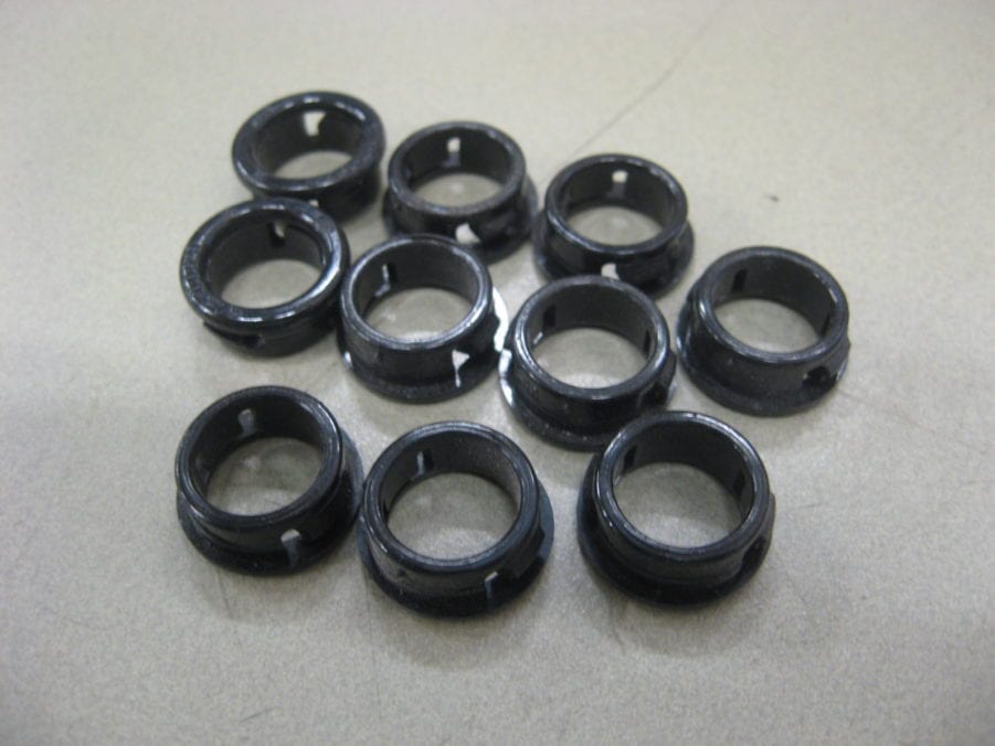 Heyco B-500-375 Nylon Snap Bushings For Easy Cable Mounting & Access - 260 PCS