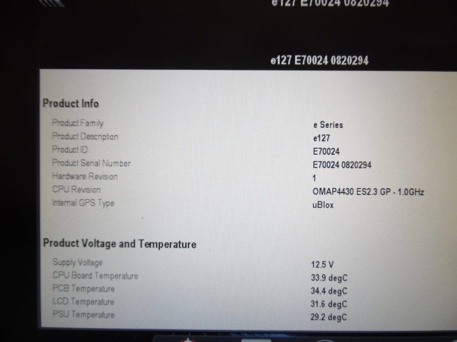 Raymarine e127 Touchscreen MFD Display TESTED & UPDATED E70024 - 90 Day Warr - Image 8
