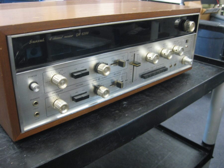 Sansui QR-6500 4-Channel Vintage Stereo Receiver - Free US Shipping - Image 2