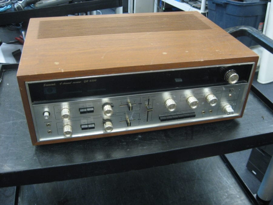 Sansui QR-6500 4-Channel Vintage Stereo Receiver - Free US Shipping