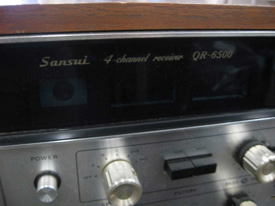 Sansui QR-6500 4-Channel Vintage Stereo Receiver - Free US Shipping - Image 3