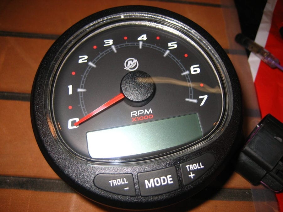 Mercury *NEW* 8M6002291 Smartcraft 7000 RPM Marine Tachometer SC1000 Gauge
