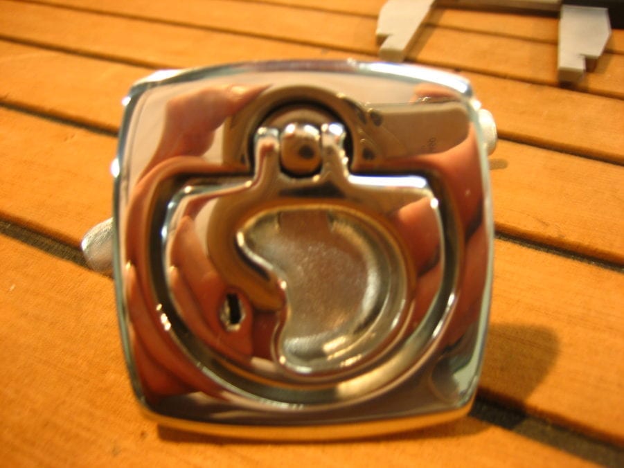 Square Stainless Marine Boat Compression Hatch Latch - NEW OLD STOCK - Image 7
