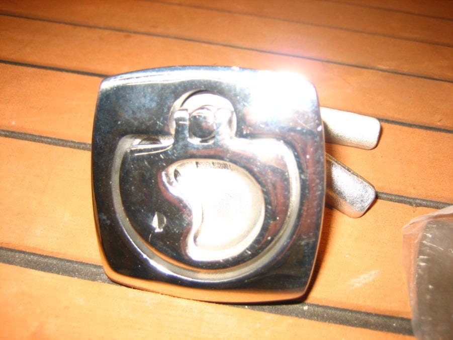 Square Stainless Marine Boat Compression Hatch Latch - NEW OLD STOCK - Image 4
