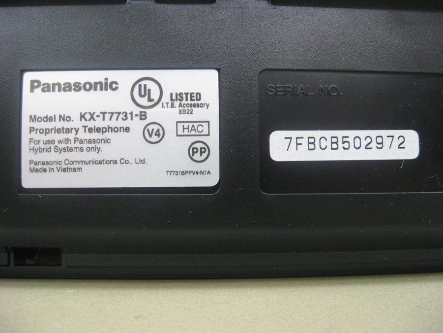 Panasonic KX-T7731 Digital Advanced Hybrid System Phone - Free US Shipping - Image 4