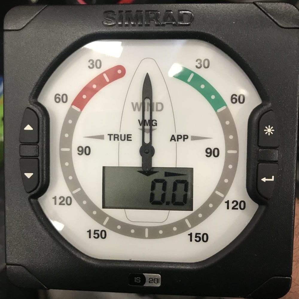 Simrad Wind Display Simrad IS20 Wind Display Powers On, Simnet OK Good Condition - Max ...