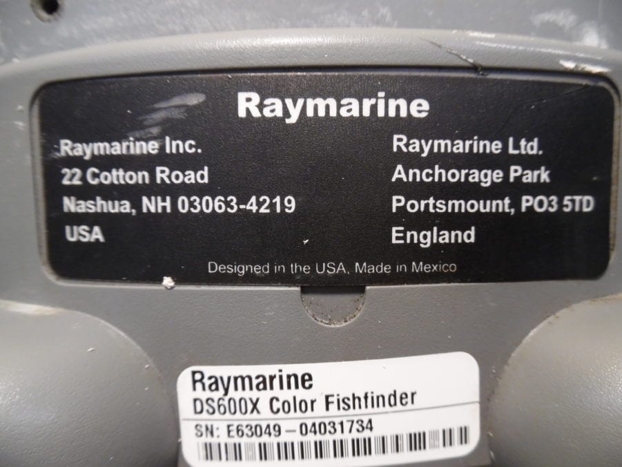Raymarine DS600X Fishfinder Display - Tested Working - Image 8