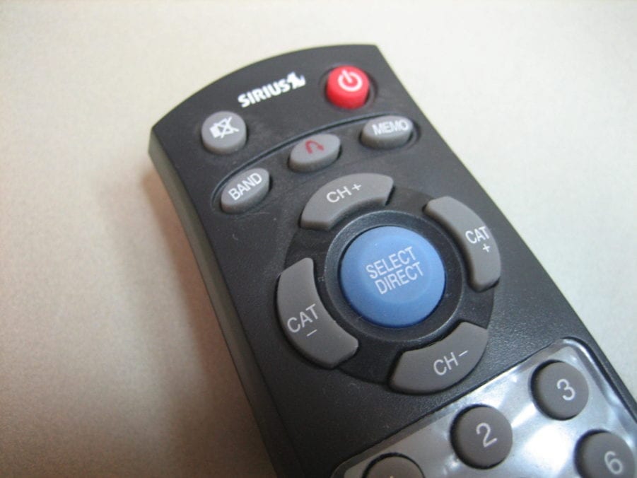 Audiovox YEC0105 Remote Control for Sirius Satellite Radio - Image 2