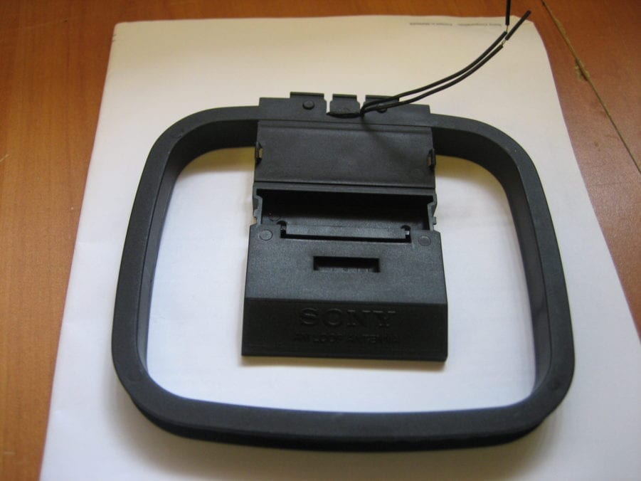 Sony AM Loop Antenna with 2 Pin Connector - Free Shipping