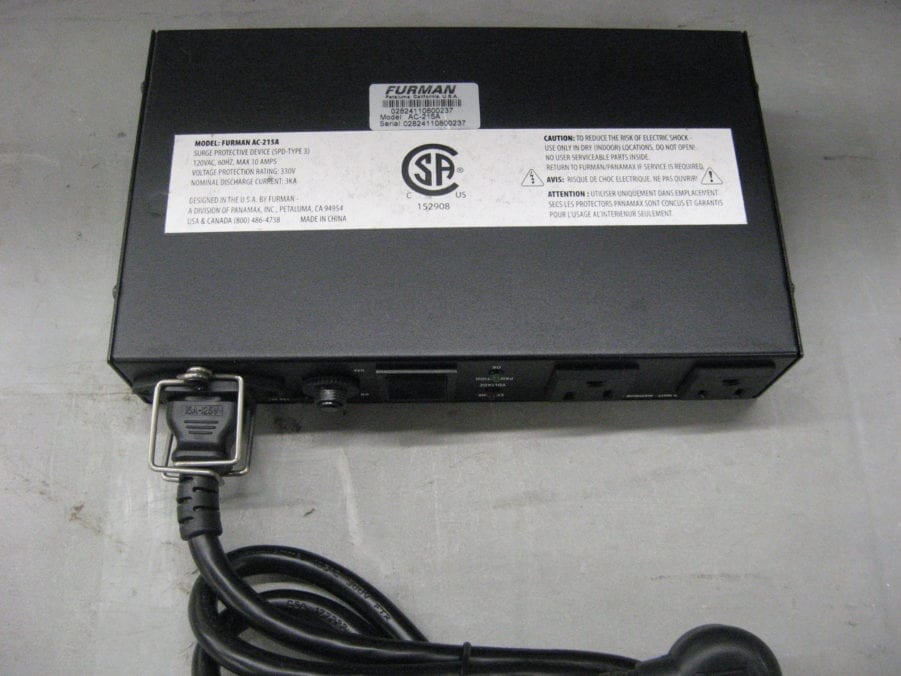 Furman AC-215A AC Power Conditioner - Free US Shipping - Image 6