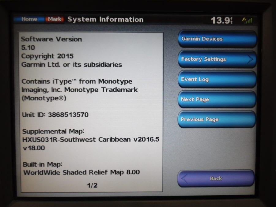 Garmin GPSMAP 7012 - TESTED WORKING - Includes Cables Suncover - Clean Unit! - Image 6