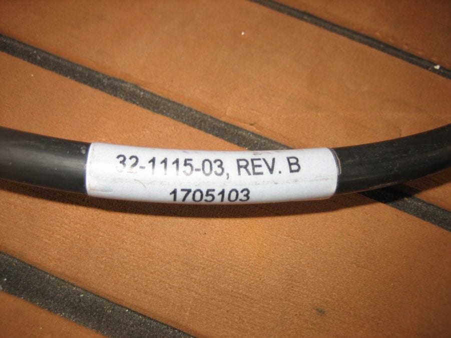 KVH 32-1115-03 3' Cable Times Microwave Systems w/F-Connectors LMR-400-75 *NEW - Image 3