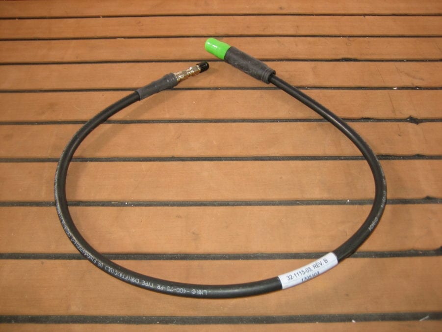 KVH 32-1115-03 3' Cable Times Microwave Systems w/F-Connectors LMR-400-75 *NEW