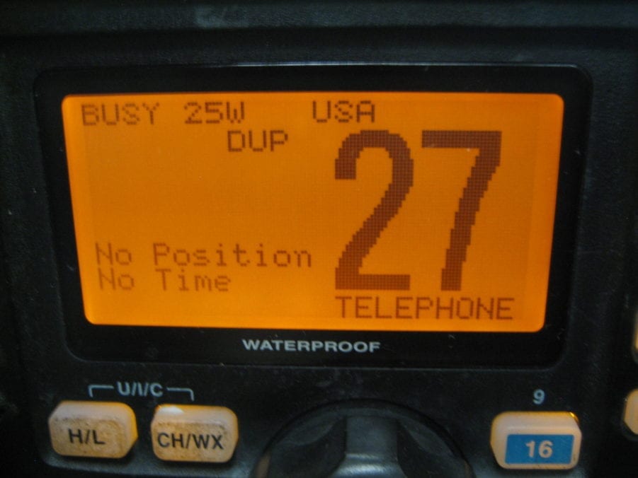 Icom IC-M602 Marine VHF Radio Transceiver w/ Microphone - Tested! - Image 9