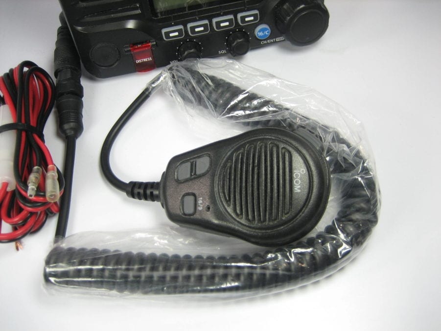 Icom IC-M506 Marine NMEA AIS VHF Radio w/ Microphone, Power Cable - FULLY TESTED - Image 2