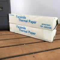 Furuno TP-0820B 216mm X 20m Weather Fax Facsimile Thermal Paper