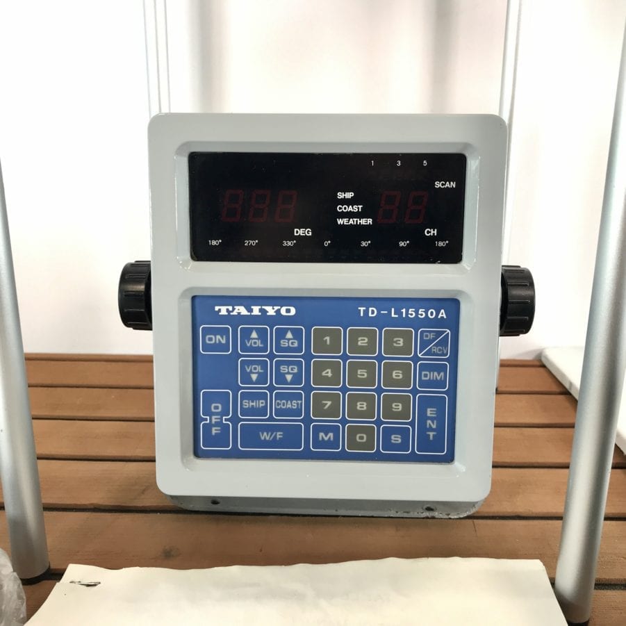 Simrad/Taiyo VHF Automatic Digital Direction Finder Sys TD-L1550A W NEW EA-351A - Image 9