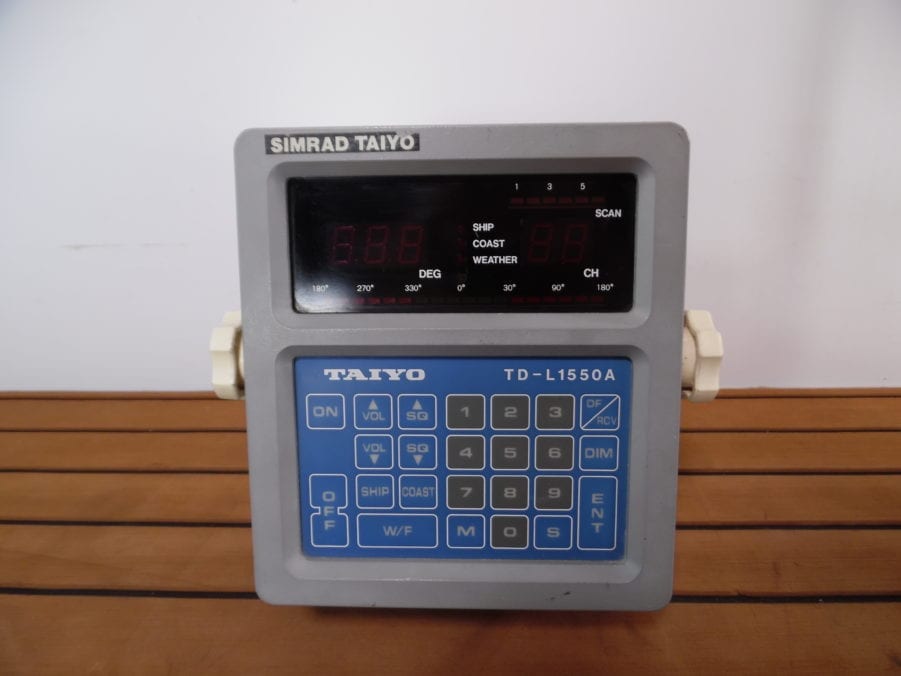 Simrad/Taiyo VHF Automatic Digital Direction Finder System TD-L1550A W/ EA-351A - Image 7