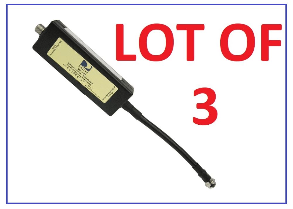 3 DirecTV SUP2400 B Band Converter Module BBC f/KaLo Band Up