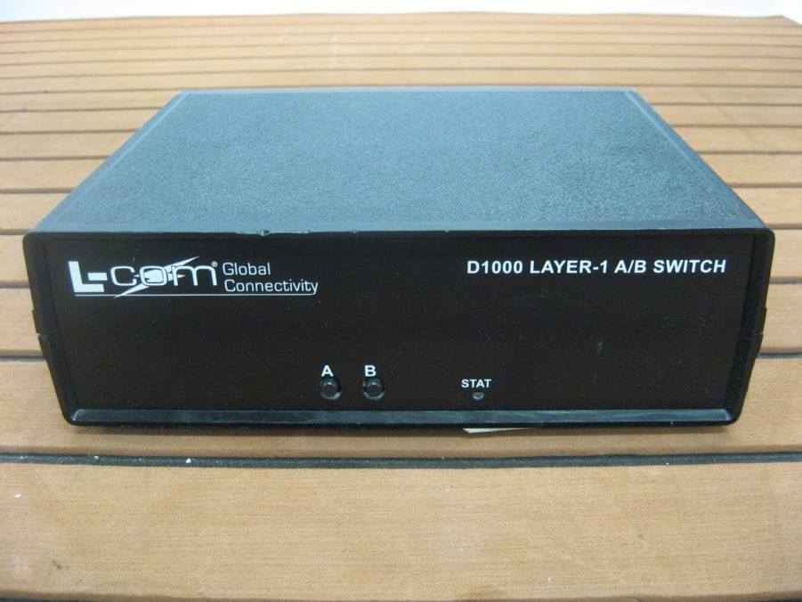 L-Com D1000 Layer-1 A/B Switch - Free US Shipping
