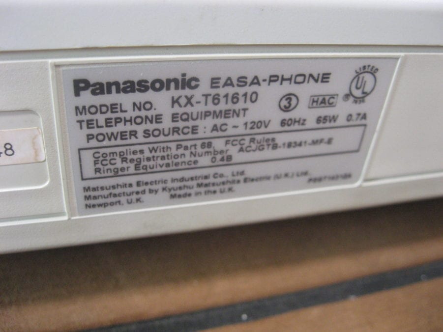 Panasonic KX-T61610 Electronic Modular Switching System - Image 6