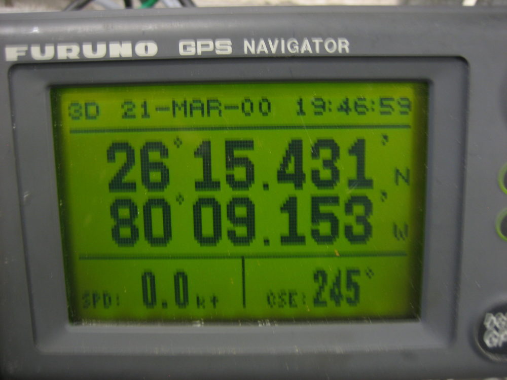 Furuno GPA017 WAAS GPS Coaxial Antenna 30' long TESTED & WORKING Max Marine Electronics