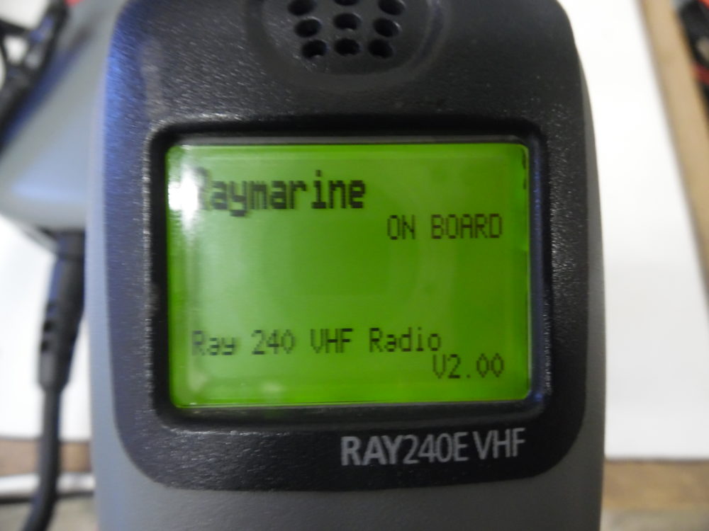 Unité De Commande VHF Raymarine RAY240E R49131 (occasion, Non Testée)