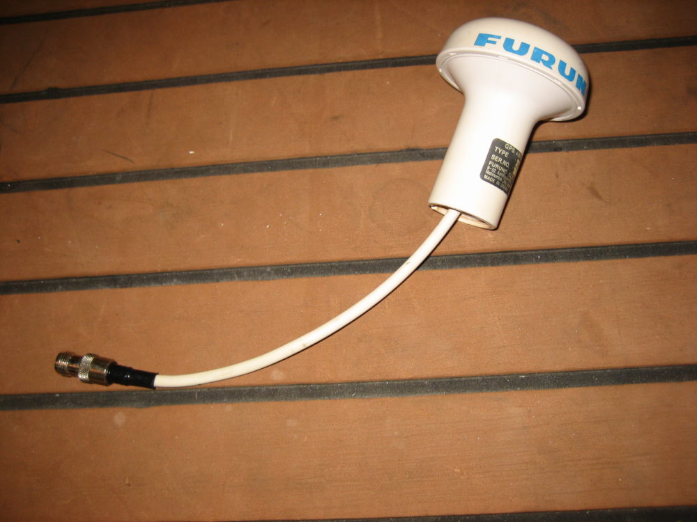 FURUNO GPSアンテナユニット GPA-017S Furuno® GPA017SS - GPA-017 White GPS IMO Compliant Antenna