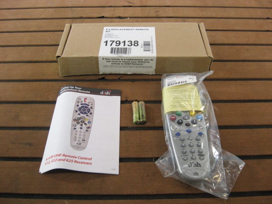 Dish Network 179138 6.4 Replacement Remote Kit - Free US Shipping