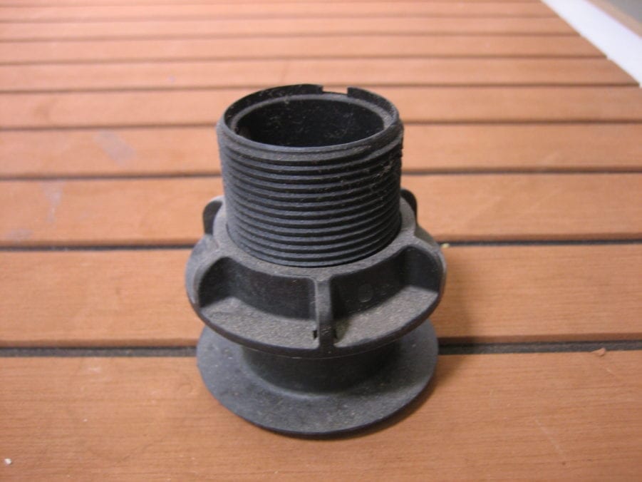 Airmar Housing and Hull Nut *NEW* for ST200 Speed Temp Shorty Transducer Sensor