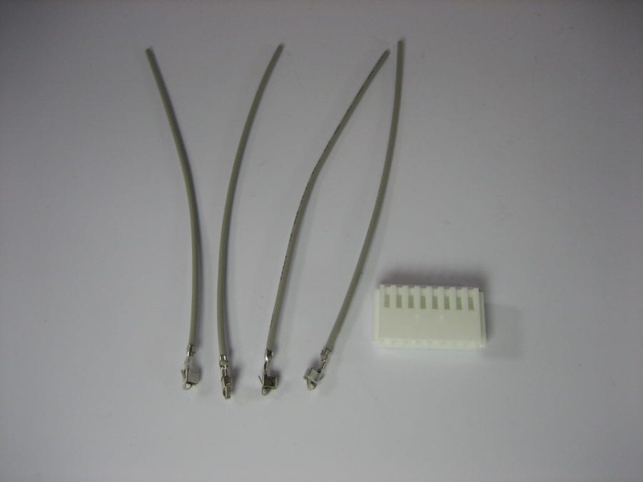 Furuno *NEW* 000-505-601 8 Pin Connector Housing H8P-SHF-AA w/4x Connector Wires