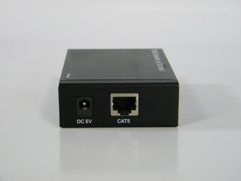 LOT OF 4 HDMI to Cat5eX1 / Cat6 Extender, up to 60m NO POWER SUPPLY