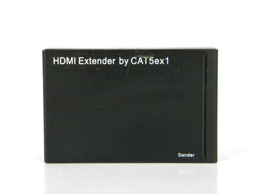 LOT OF 4 HDMI to Cat5eX1 / Cat6 Extender, up to 60m NO POWER SUPPLY